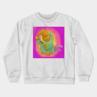 Ukelele Bird Harmony! Crewneck Sweatshirt